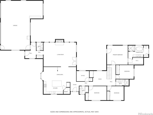 10380 W Warren Ave, Lakewood, CO 80227 - view of floor plan / room layout