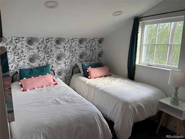 47 Lumberjack Rd, Fairplay, CO 80440 - bedroom featuring vaulted ceiling