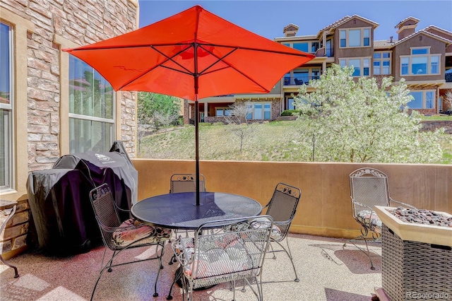 9546 Firenze Way, Highlands Ranch, CO 80126 - view of patio featuring outdoor dining area