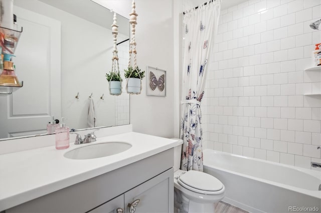 14423 Shasta Daisy Ln, Parker, CO 80134 - bathroom with vanity and shower / bathtub combination with curtain