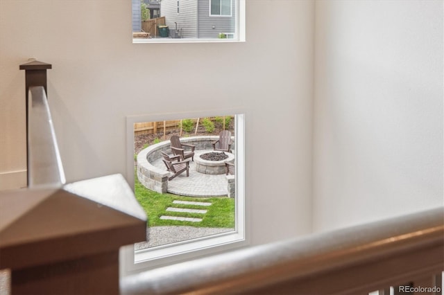 14423 Shasta Daisy Ln, Parker, CO 80134 - detailed view of a fire pit