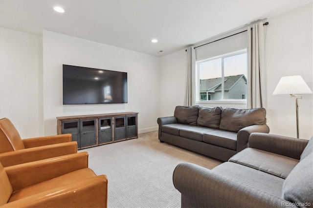 14423 Shasta Daisy Ln, Parker, CO 80134 - carpeted living room featuring recessed lighting