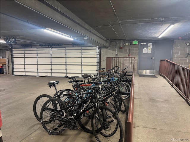 1925 W 32nd Ave Unit 404, Denver, CO 80211 - view of garage