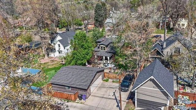 1027 S University Blvd, Denver, CO 80209 - aerial view