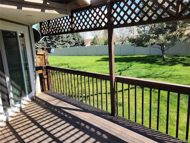 2619 S Iris Ct, Lakewood, CO 80227 - view of wooden deck