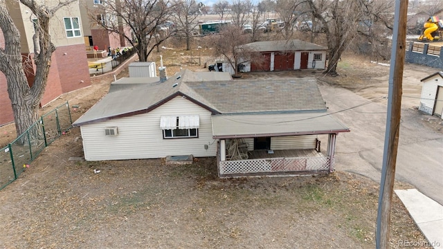 view of rear view of house