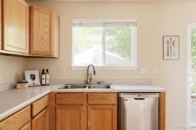 21105 Willow Park Pl, Parker, CO 80138 - kitchen featuring dishwasher and light countertops