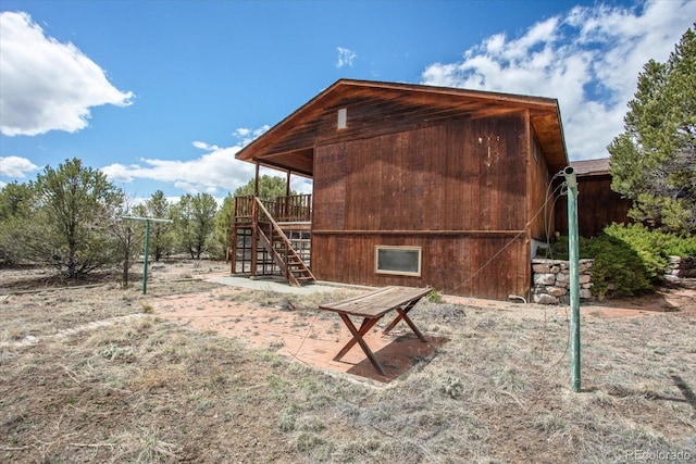 view of shed / structure