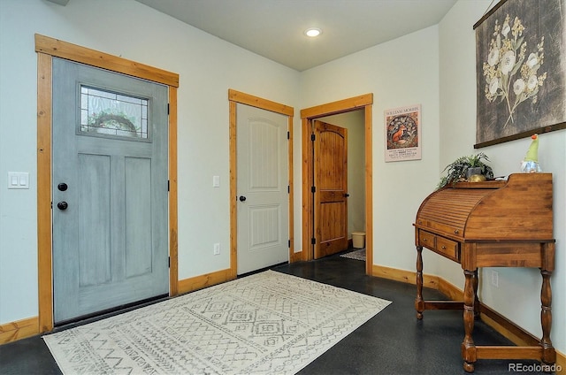 146 Raven Way, Buena Vista, CO 81211 - entrance foyer featuring baseboards and recessed lighting
