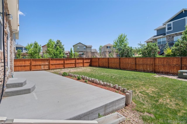 24738 E Layton Pl, Aurora, CO 80016 - view of yard featuring a patio area and a residential view