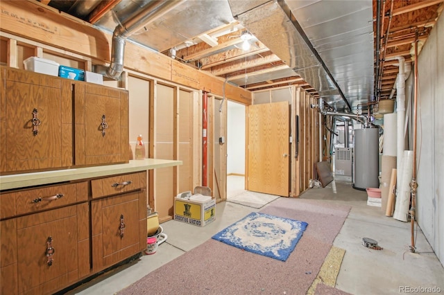 7216 W 18th St, Greeley, CO 80634 - unfinished below grade area featuring heating unit and water heater