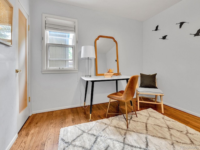3282 Depew St, Wheat Ridge, CO 80212 - home office featuring wood finished floors and baseboards