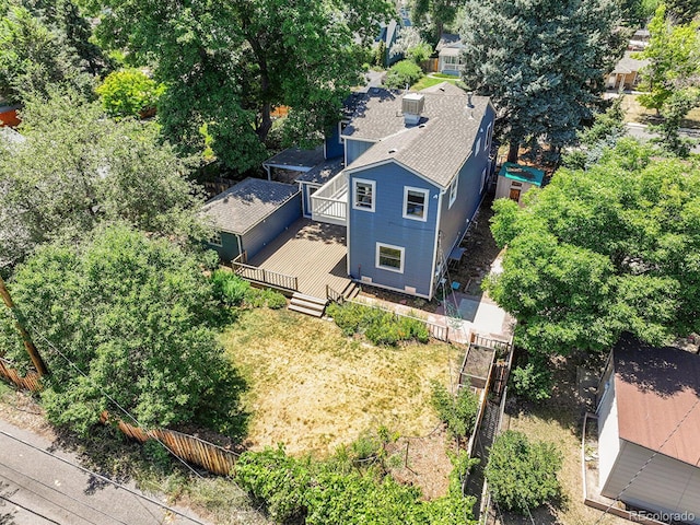 3282 Depew St, Wheat Ridge, CO 80212 - view from above of property featuring a tree filled landscape
