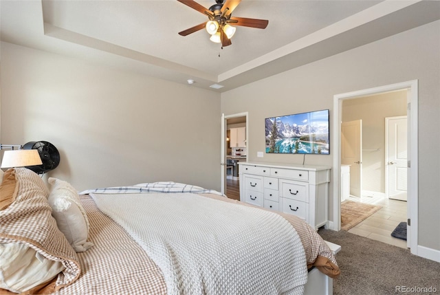 599 Fall River Ct, Brighton, CO 80601 - carpeted bedroom featuring baseboards and a ceiling fan