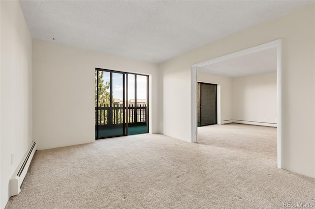 14001 E Marina Dr Unit 606, Aurora, CO 80014 - carpeted empty room featuring a baseboard radiator and baseboard heating
