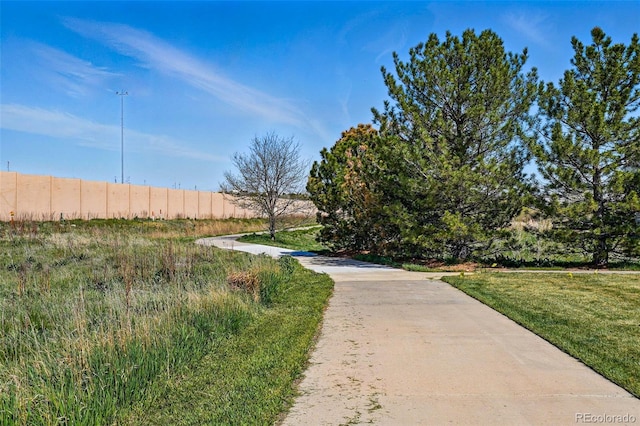 view of property's community