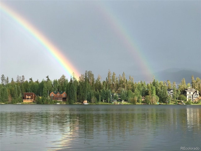 property view of water