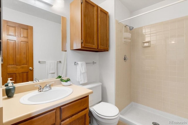 13873 E Lehigh Ave Unit E, Aurora, CO 80014 - full bath with a tile shower and vanity
