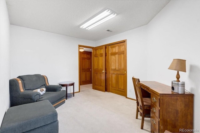 13873 E Lehigh Ave Unit E, Aurora, CO 80014 - office space with a textured ceiling and light carpet