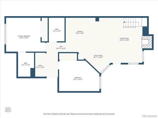 13873 E Lehigh Ave Unit E, Aurora, CO 80014 - view of room layout