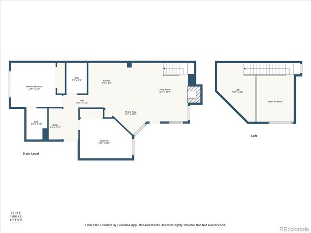 13873 E Lehigh Ave Unit E, Aurora, CO 80014 - view of floor plan / room layout