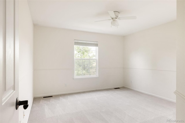 8122 E 6th Pl, Denver, CO 80230 - unfurnished room with carpet floors, ceiling fan, and baseboards