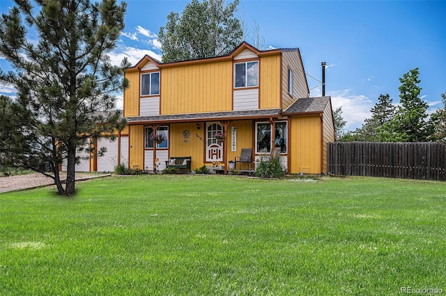 34181 Columbine Trl, Elizabeth, CO 80107 - view of front of home with a porch and roof with shingles