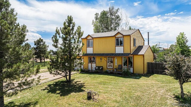 34181 Columbine Trl, Elizabeth, CO 80107 - view of front of home with roof with shingles