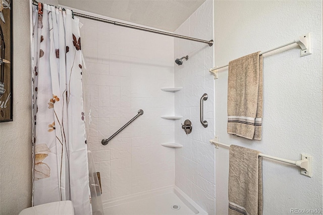 34181 Columbine Trl, Elizabeth, CO 80107 - bathroom with a tile shower