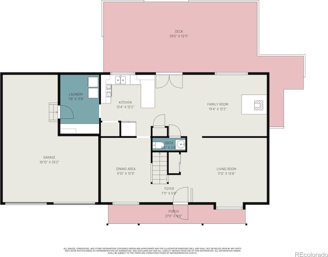 34181 Columbine Trl, Elizabeth, CO 80107 - view of property floor plan