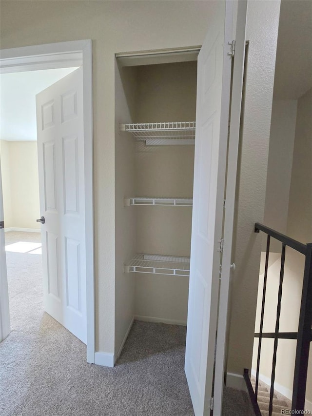 view of closet