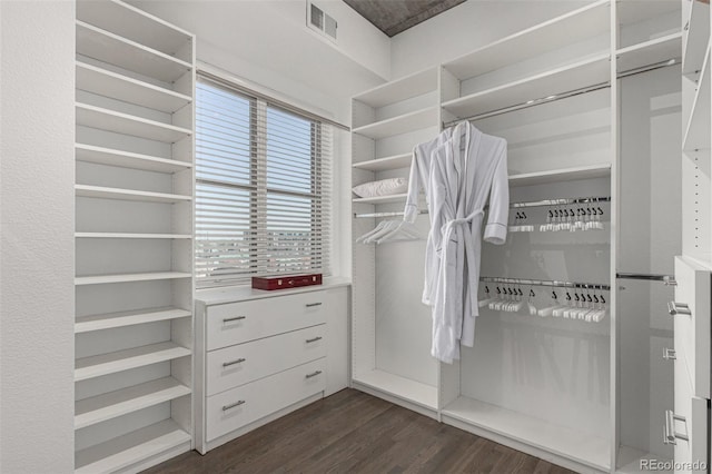 1735 19th St Unit 6D, Denver, CO 80202 - spacious closet featuring dark wood-type flooring
