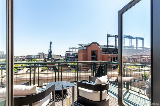 1735 19th St Unit 6D, Denver, CO 80202 - balcony with a city view
