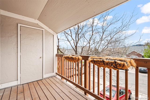 view of deck