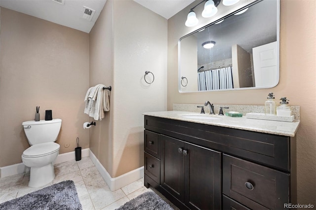 1386 Avgare Way, Erie, CO 80516 - bathroom with vanity, tile patterned flooring, and a shower with curtain