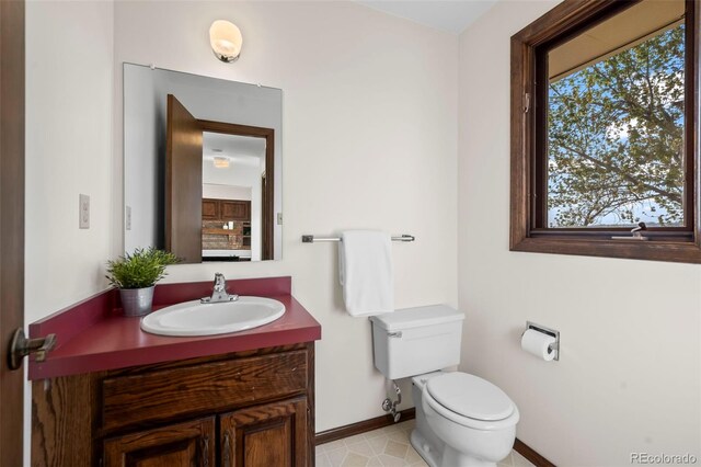 1198 Crestmoor Dr, Boulder, CO 80303 - bathroom with vanity and toilet