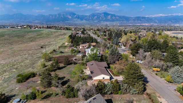 1198 Crestmoor Dr, Boulder, CO 80303 - bird's eye view of mountains