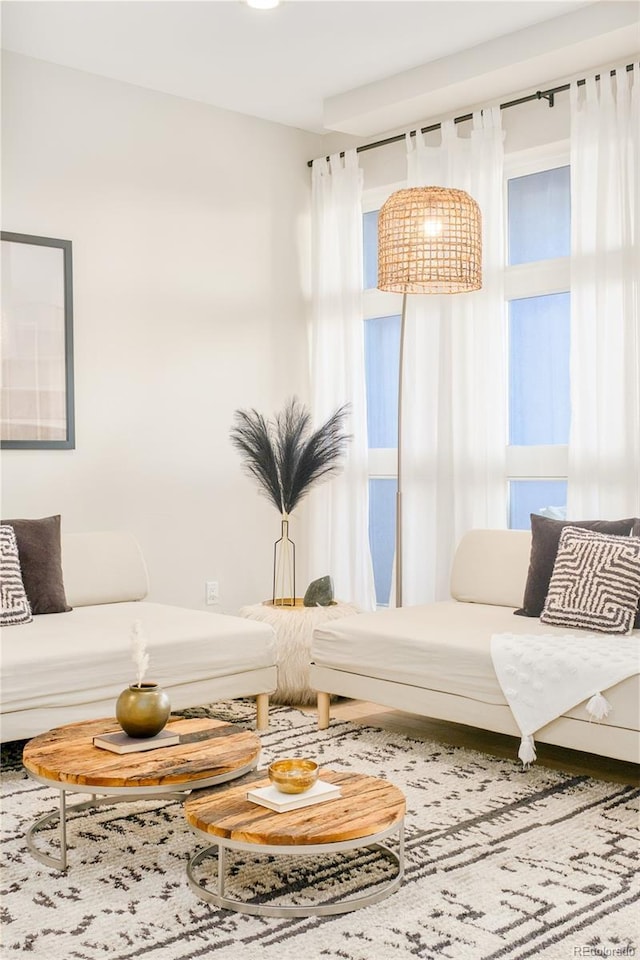 3198 Blake St Unit 402, Denver, CO 80205 - living area with healthy amount of natural light