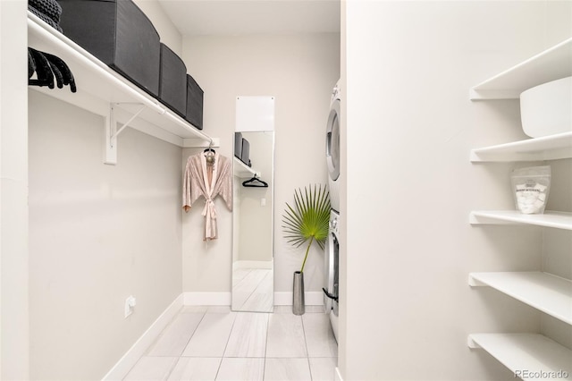 3198 Blake St Unit 402, Denver, CO 80205 - spacious closet with light tile patterned flooring