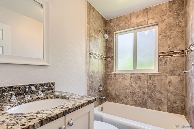 4111 S Delaware St, Englewood, CO 80110 - full bath featuring vanity and tub / shower combination