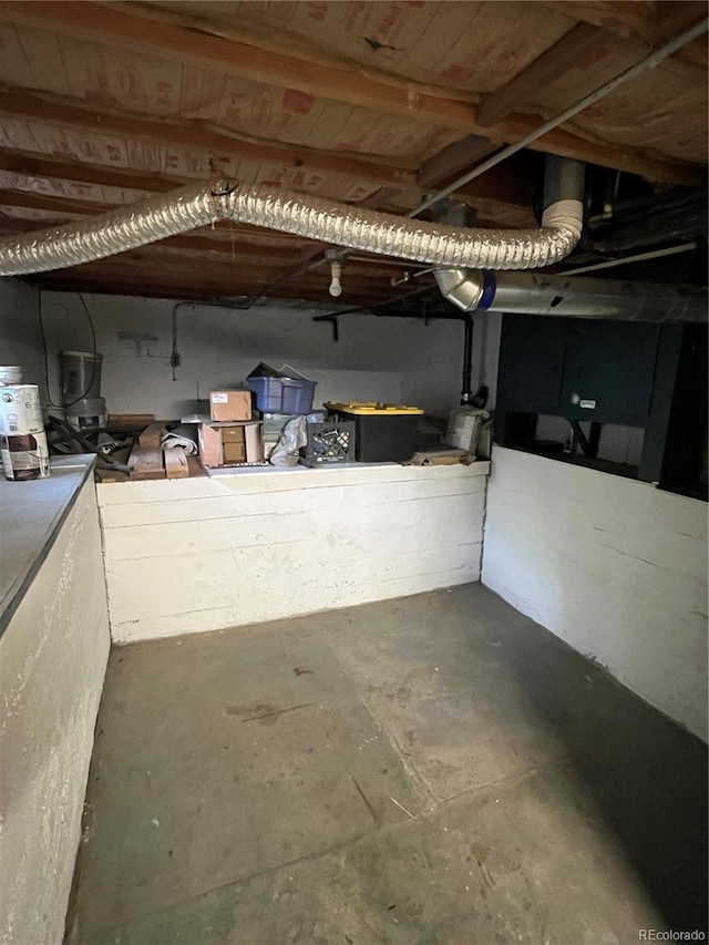 4111 S Delaware St, Englewood, CO 80110 - view of unfinished below grade area