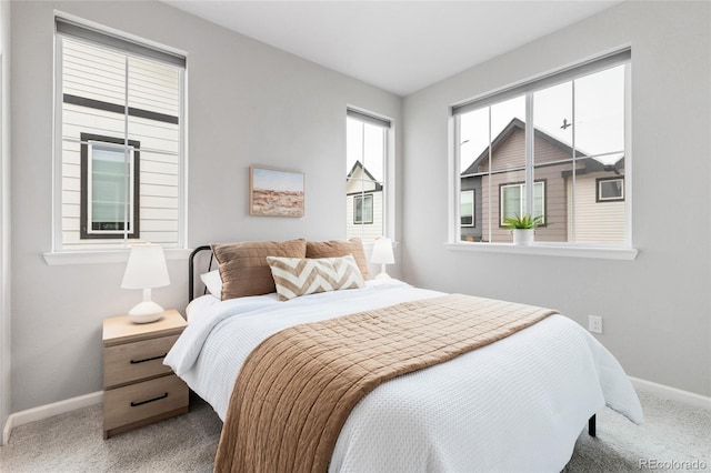 bedroom featuring carpet floors