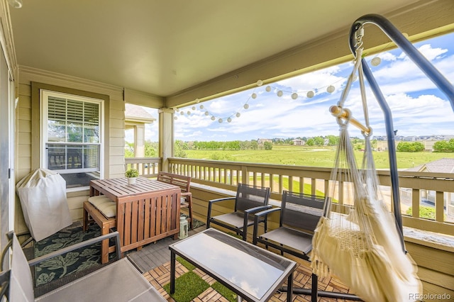 12824 Ironstone Way Unit 303, Parker, CO 80134 - deck featuring an outdoor living space
