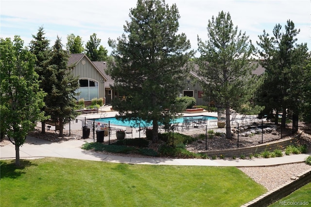 12824 Ironstone Way Unit 303, Parker, CO 80134 - view of pool