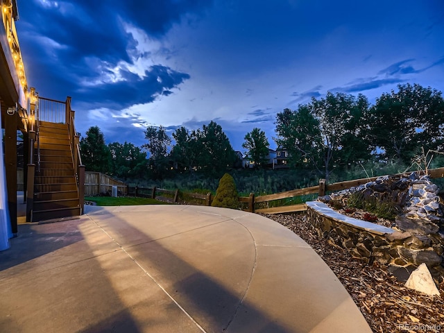 9412 Burgundy Cir, Highlands Ranch, CO 80126 - view of patio with stairs