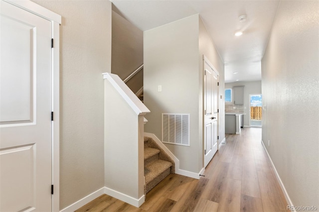 9456 Yampa Ct, Commerce City, CO 80022 - interior space featuring visible vents, baseboards, and wood finished floors