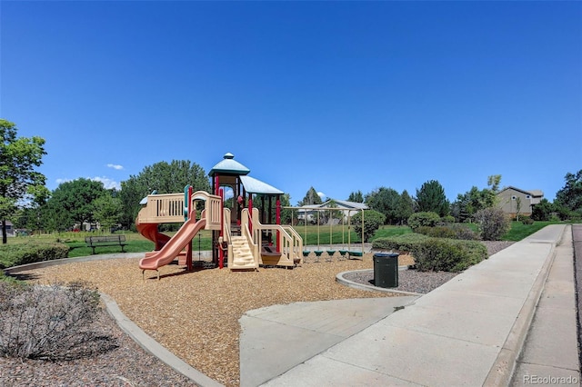 view of playground