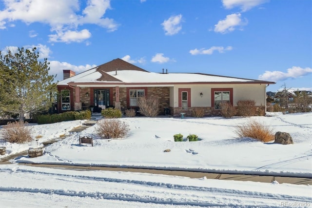 view of front of house