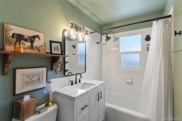 2309 Magellan St, Colorado Springs, CO 80907 - full bath with shower / bath combination with curtain and vanity