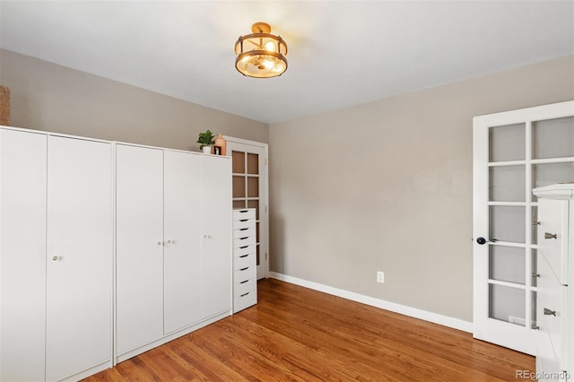 2309 Magellan St, Colorado Springs, CO 80907 - unfurnished bedroom with light wood-style flooring and a closet